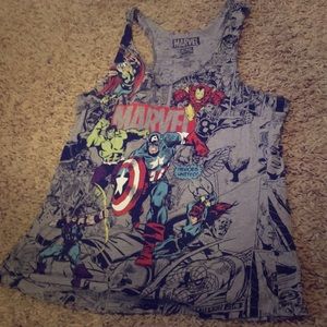 Marvel avengers shirt.